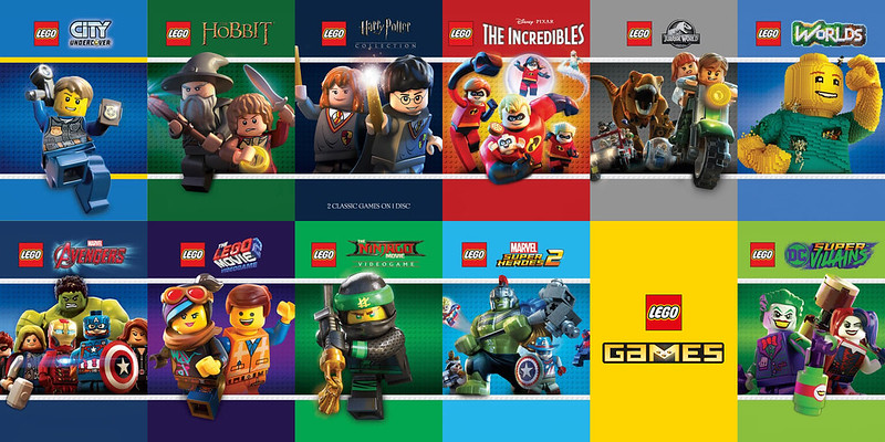 LEGO Games Updated Cover Art