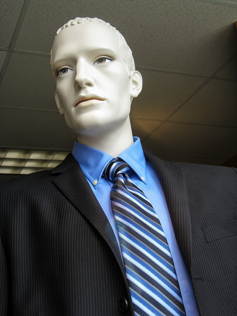 Male Mannequin, Taken through a Kohl's store window in th T…