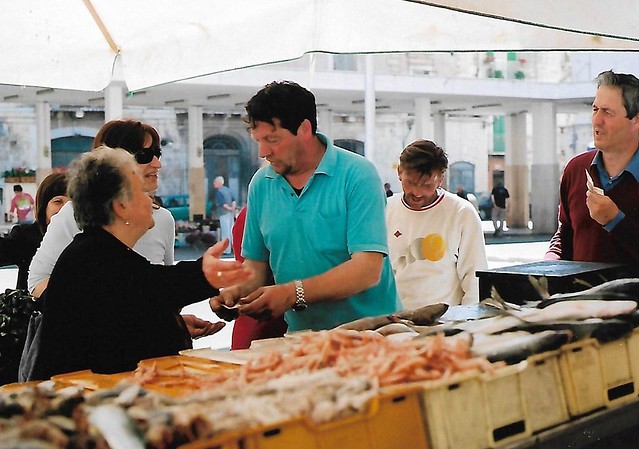 Trani, fish market