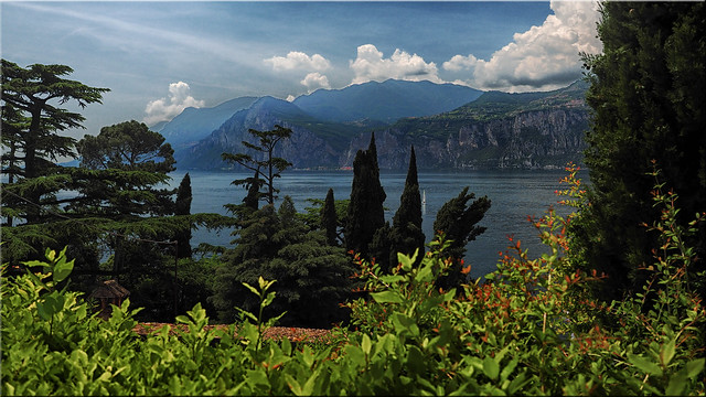 Malcesine - View of the Lake Garda
