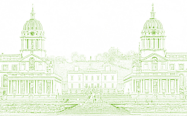 Old Royal Naval College drawing