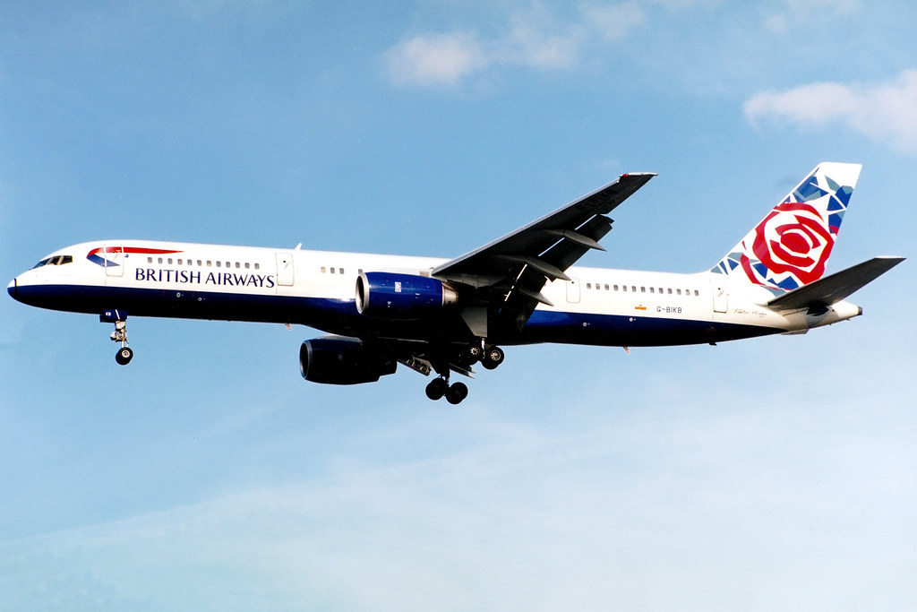 British Airways | Boeing 757-200 | G-BIKB | Chelsea Rose | London Heathrow