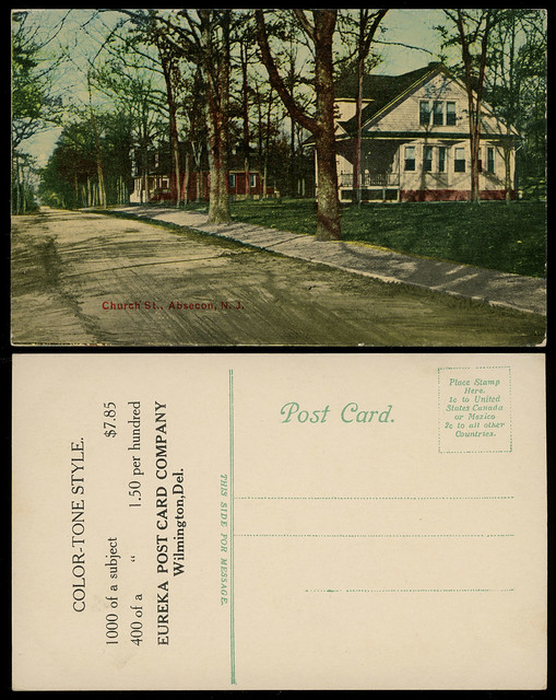 Eureka Post Card Manufacturing Company, circa 1910 - Postcard