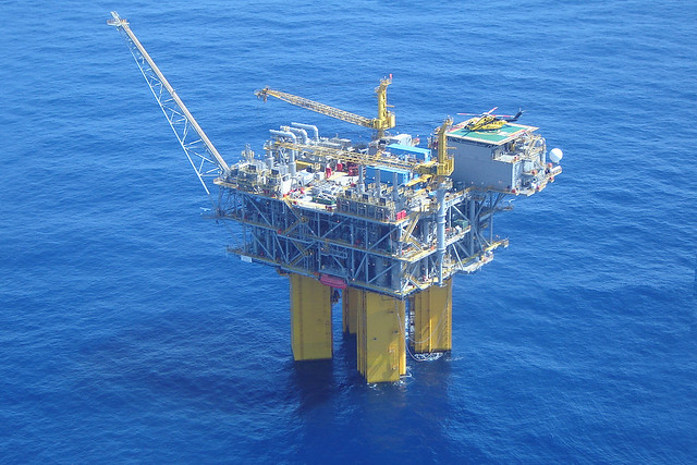 BHP-Shenzi deepwater offshore production platform