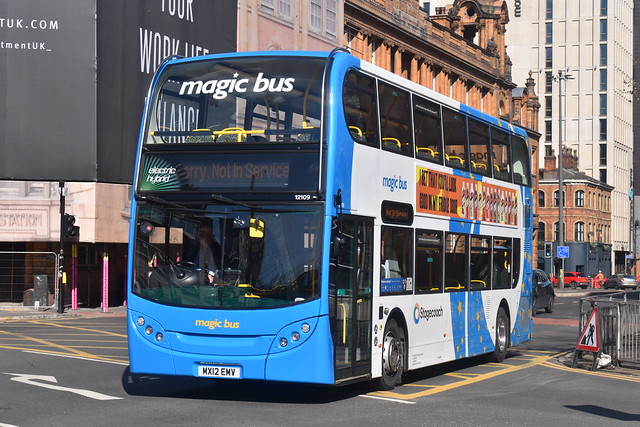 12109 MX12 EMV Stagecoach In Manchester