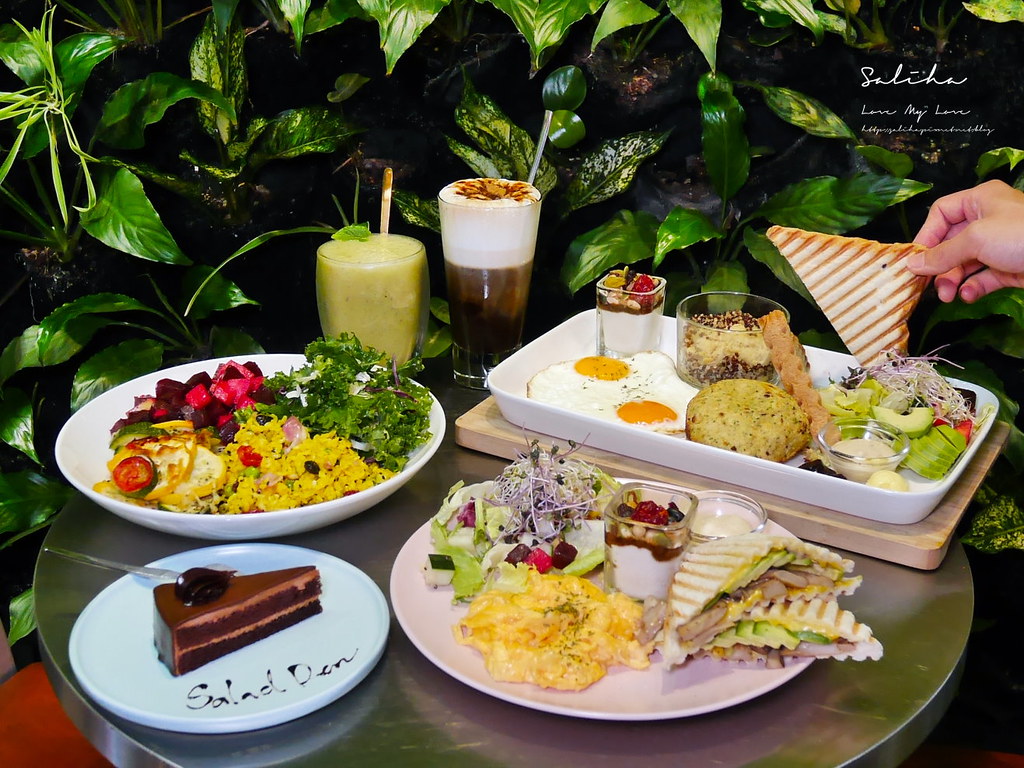 台北松山區早午餐推薦Salad Den松山區餐廳松山區美食咖啡廳下午茶沙拉輕食 (1)