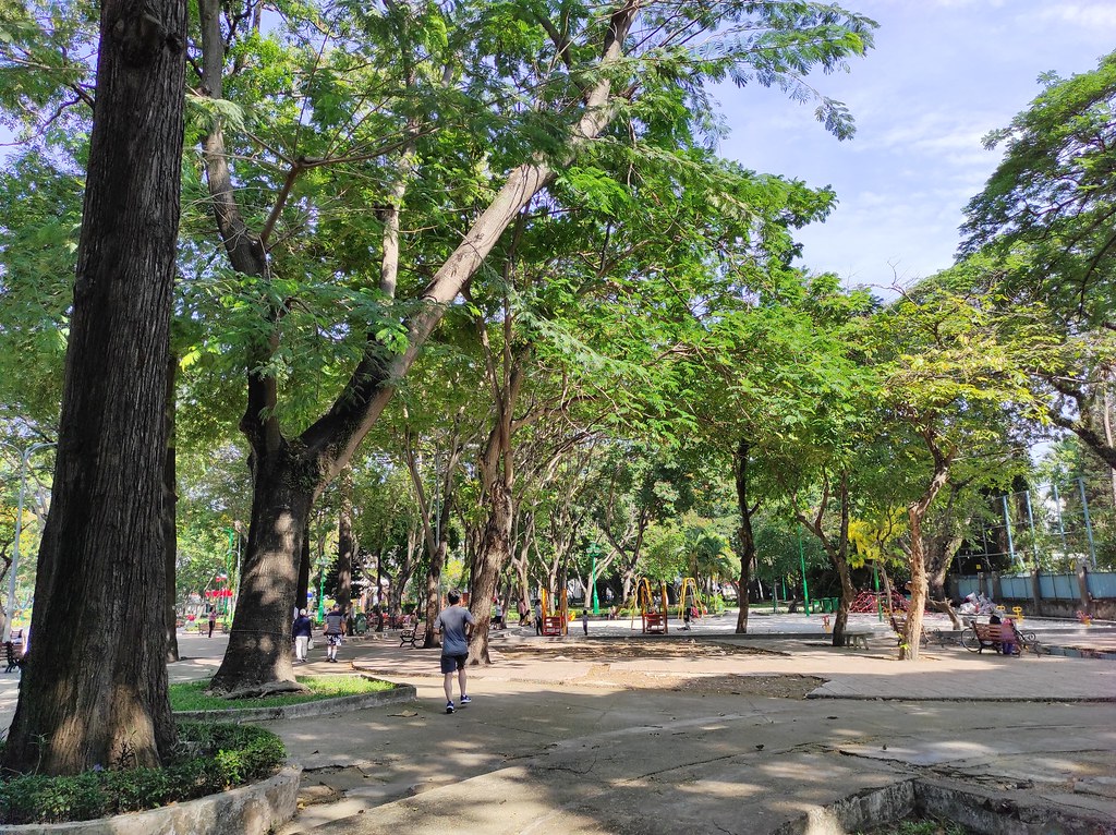 Le Van Tam Park, Hochiminh, Vietnam
