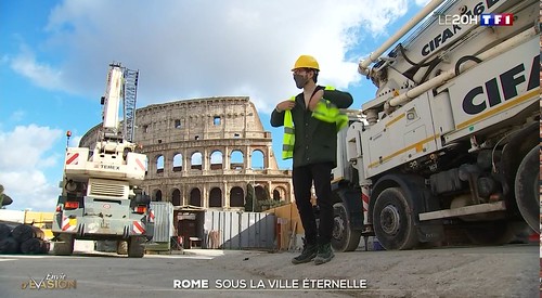 ROMA ARCHEOLOGIA e RESTAURO ARCHITETTURA 2021: "La Roma Sotterranea - Roma Antica, Cristiana e Naturale"; in: Antoine De Precigout, di LE20H/TF1, PARIS / Boulogne  (14/04/2021).