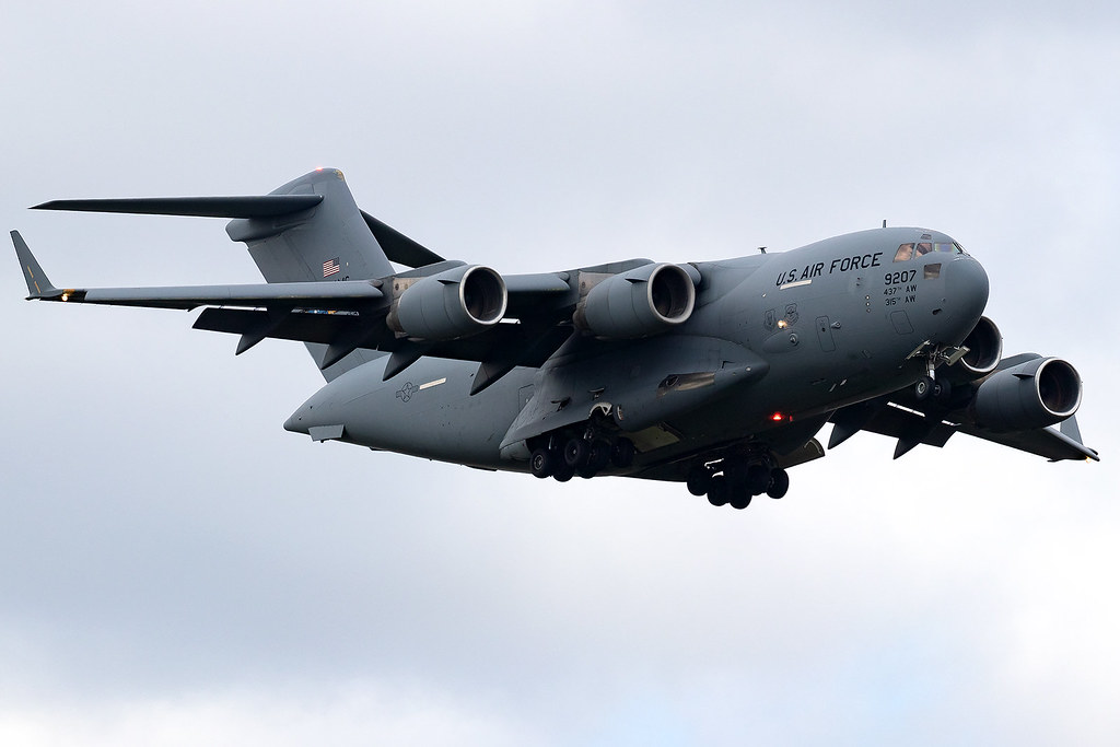 09-9207 United States Air Force Boeing C-17 Globemaster London Stansted