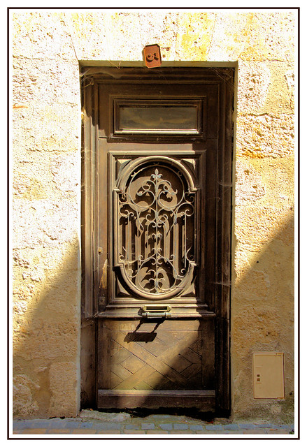brown old door..........