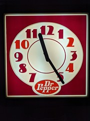 Thu, 04/15/2021 - 11:24pm - We got an awesome Dr Pepper clock from 1978 in shockingly good condition, which highlights the prescribed Dr Pepper doses at 10, 2 and 4.  However it's pretty bright and doesn't need to be on all night, so I added a switch.