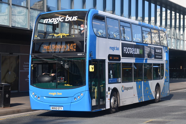 12201 MX62 GTY Stagecoach In Manchester
