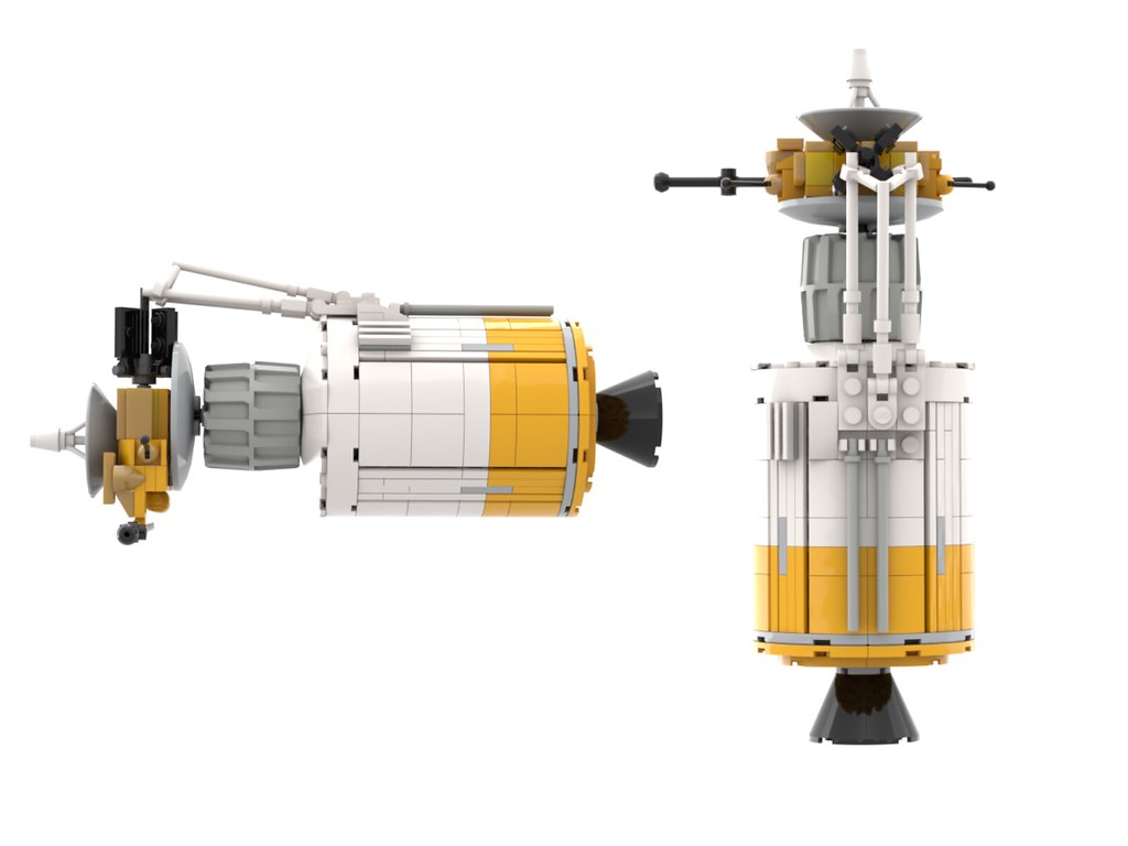 Modification of Lego Ulysses spacecraft