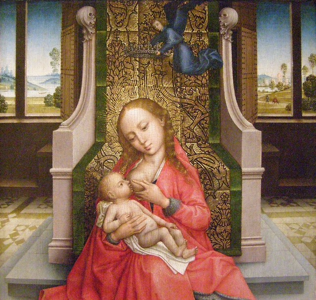 Master of the Saint Catherine Legend, Virgin and Child, ca. 1490-95
