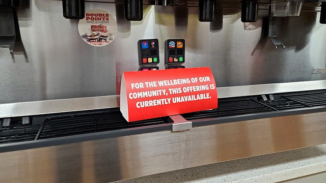 Fountain drinks closed at Sheetz [02]