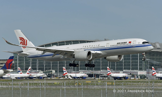Air China A350 ~ B-1080