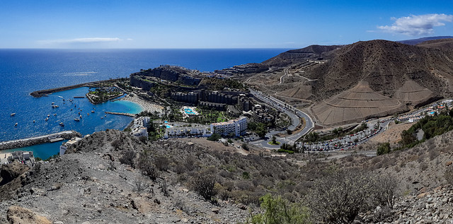 Gran Canaria 102 - Patalavaca - From above - Panorama