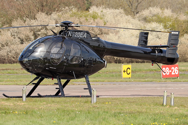 N520EA  -  McDonnell Douglas Helicopters MD520N  -  EGTR 6/3/20