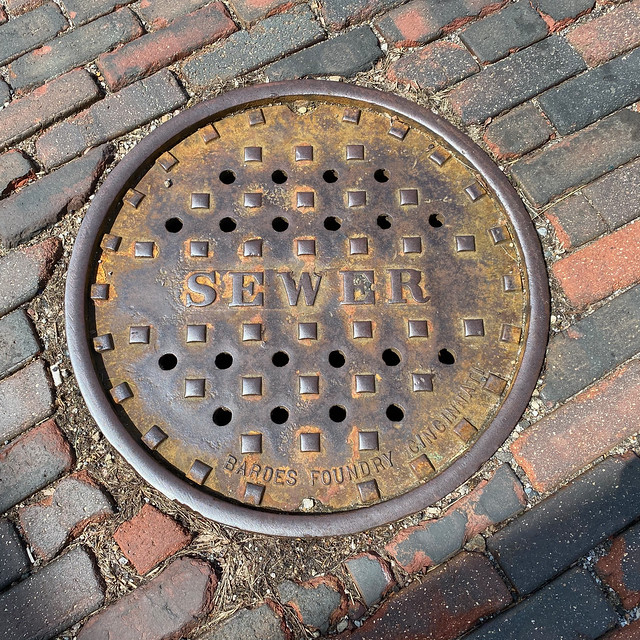 Cincinnati Sewer cover