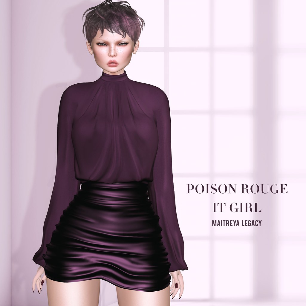 POISON ROUGE It Girl Outfit @COSMOPOLITAN