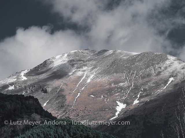 Andorra mountain landscape: Ordino, Vall nord, Andorra