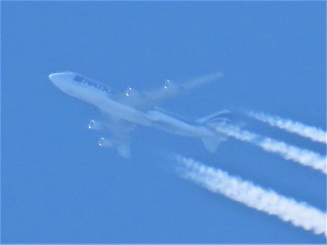 National 890, Boeing 747-412BCF (N952CA) Rockford- Chicago To Munich, Over Selby North Yorkshire