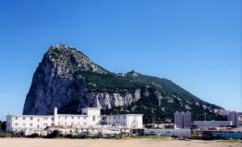 Gibraltar from La Linea, Spain