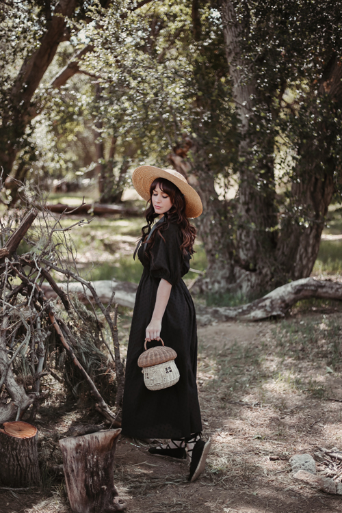 Cottage Core Forest Witch Dress