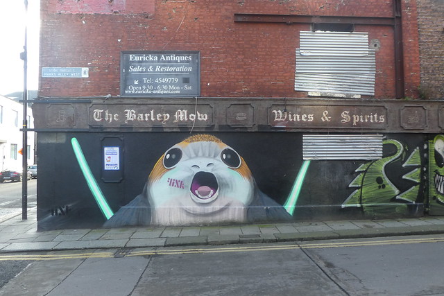 Fink graffiti, Dublin