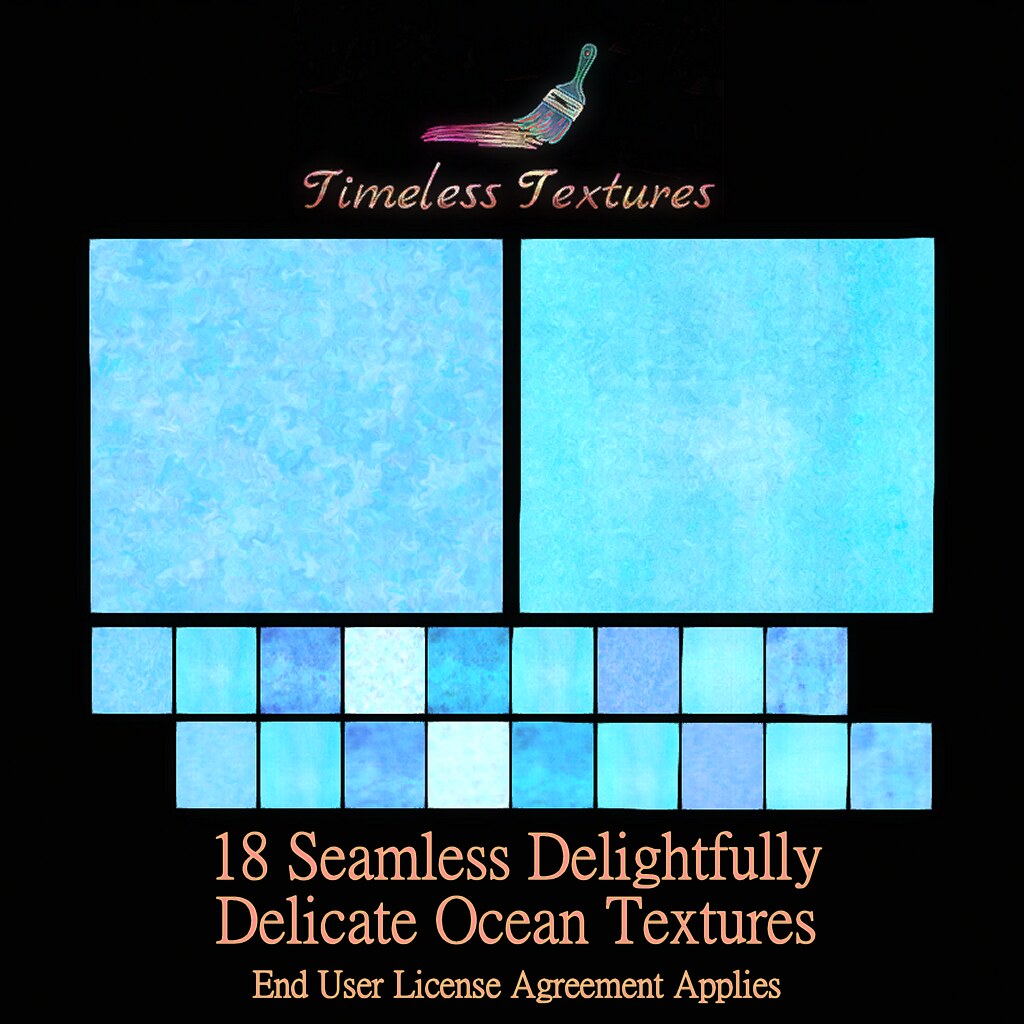 TT 18 Seamless Delightfully Delicate Ocean Timeless Textures