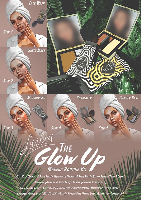 The Glow Up Makeup Routine Kit @ Dubai Event