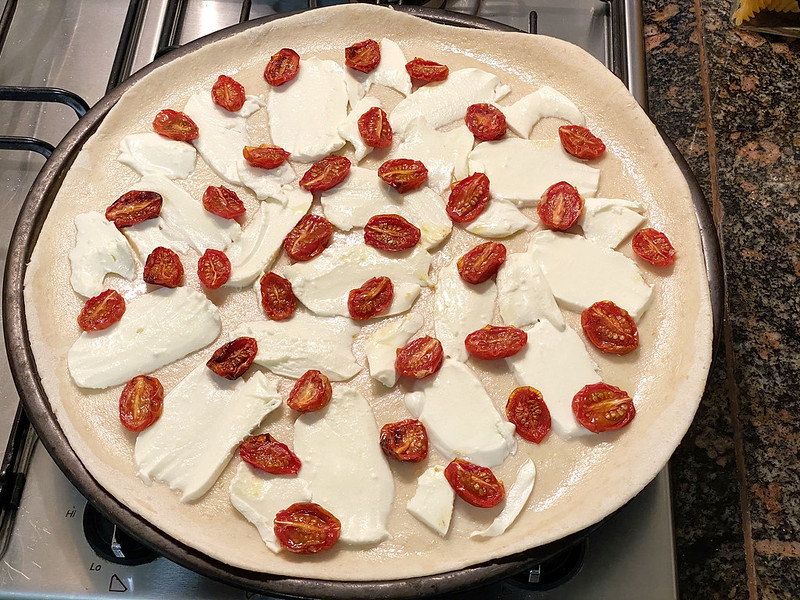 Margherita pizza - pre-bake
