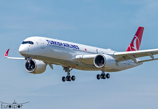 F-WZFZ / TC-LGE Airbus A350-941 Turkish Airlines s/n 454 * Toulouse Blagnac 2021 *