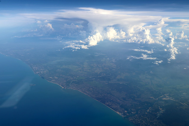 scattered storms over Malaysia