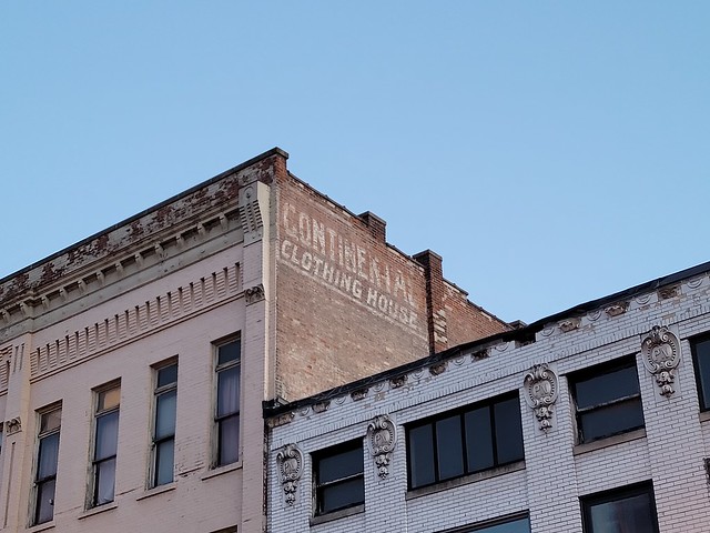 La Crosse, WI Continental Clothing House ghost sign