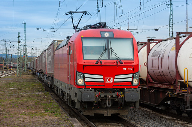 Deutsche Bahn AG 193 317 seen in Neuwied, Germany