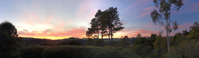 Colorful Sunset, La Honda, California