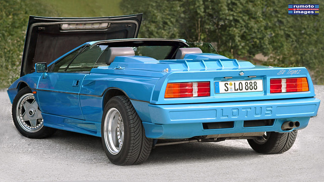 1990 Lotus Esprite Convertible St Tropez The Blue PBB1 (c) Bernard Egger :: rumoto images 7115 cc