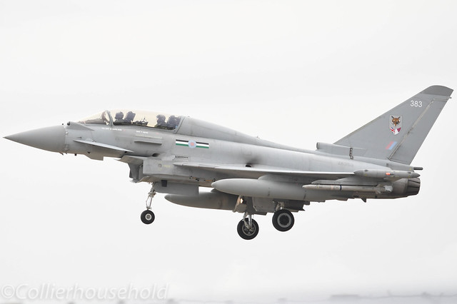 RAF Coningsby - 21 Apr (22) Eurofighter Typhoon T.3 ZK383