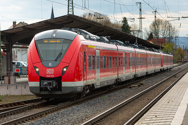 Deutsche Bahn AG 1440 236 seen in Neuwied, Germany