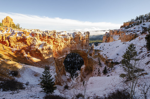 bryce canyon national park outdoor landscape utah southwest red rock desert vista view winter