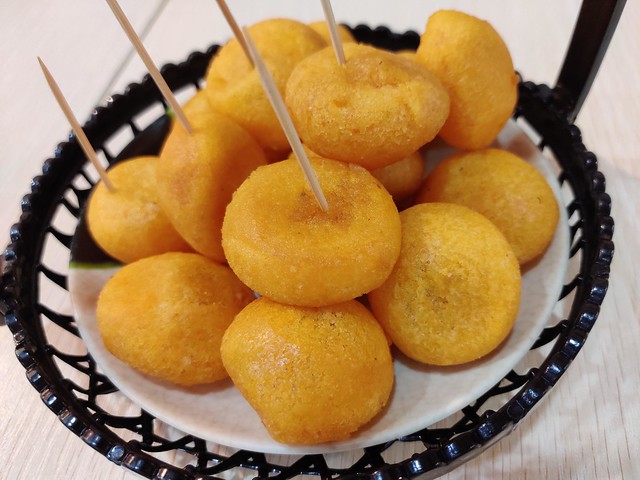 Golden Sweet Potato Balls