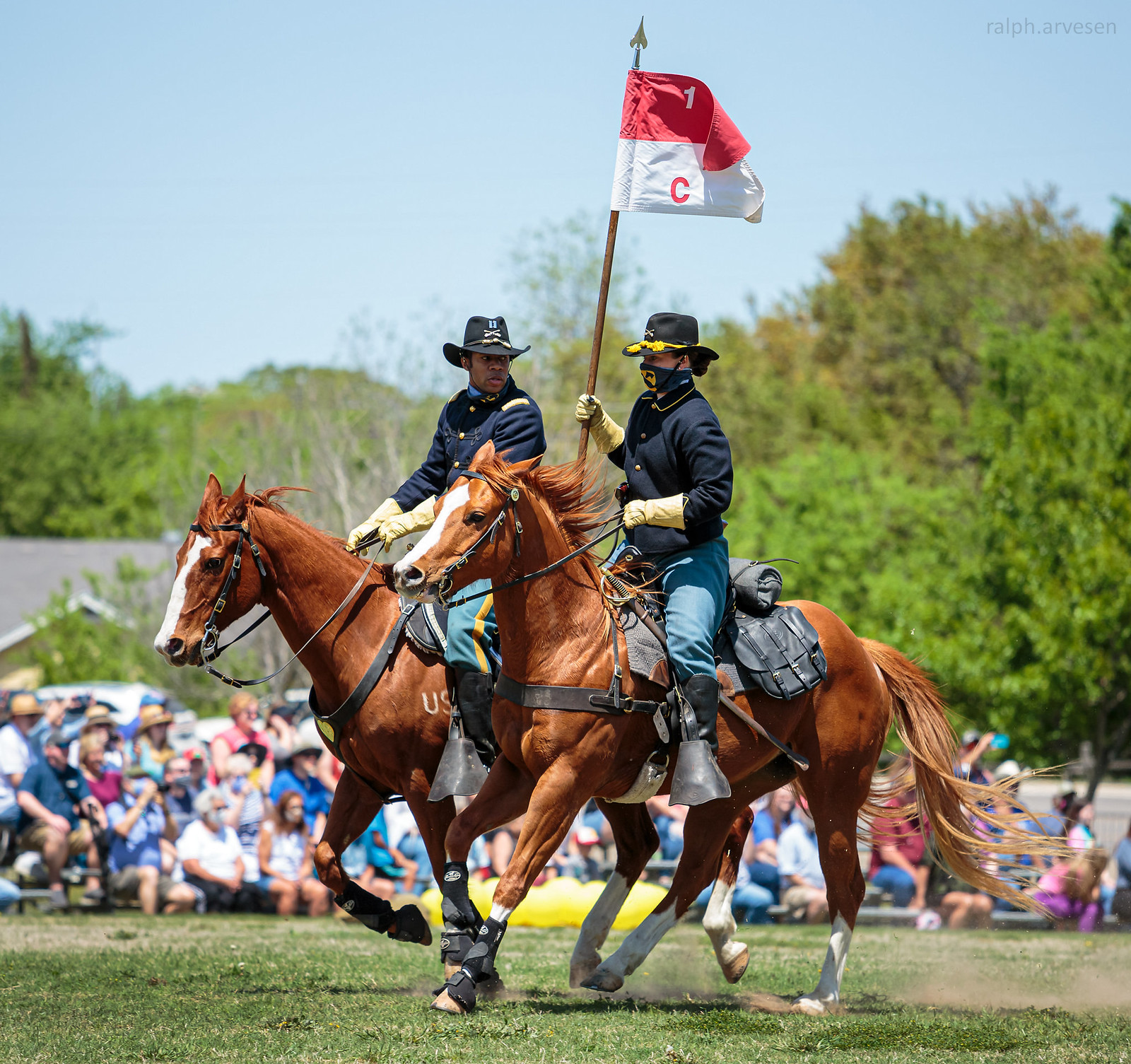 1st Cavalry Division Horse Cavalry Detachment | Texas Review | Ralph Arvesen