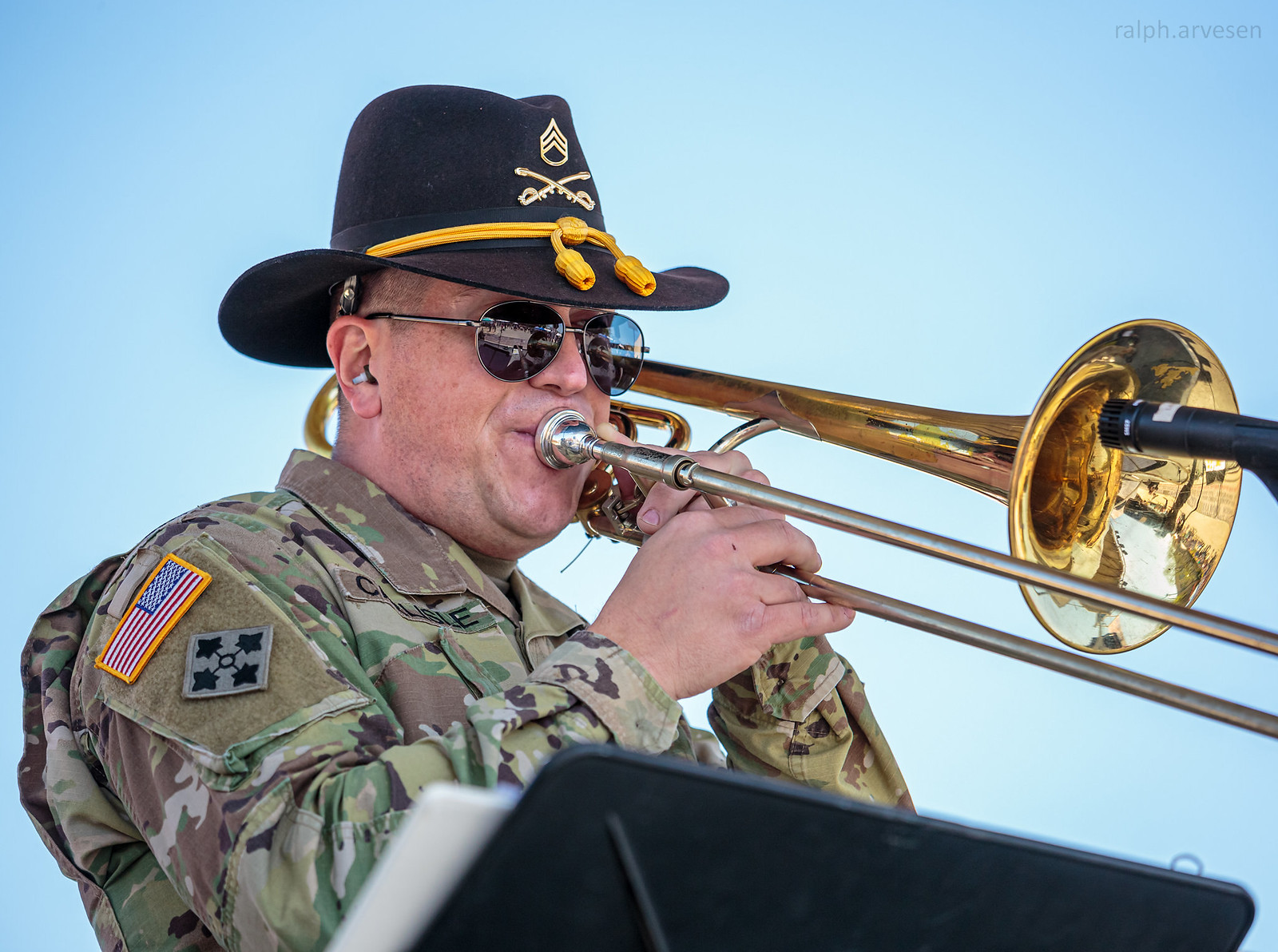 1st Cavalry Division Rock Band | Texas Review | Ralph Arvesen