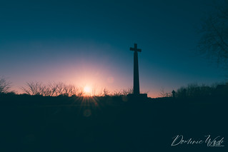 Cross in the Sunset