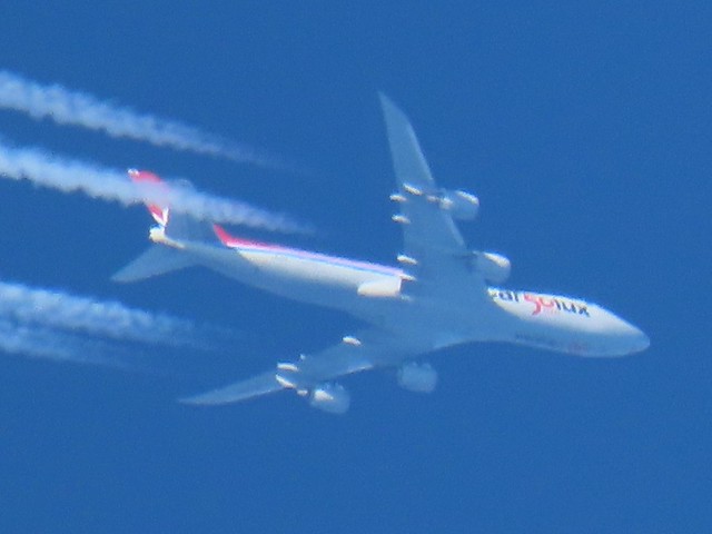Cargolux 74J, Boeing 747-8R7F (LX-VCC) Prestwick To Luxembourg, Over Selby North Yorkshire