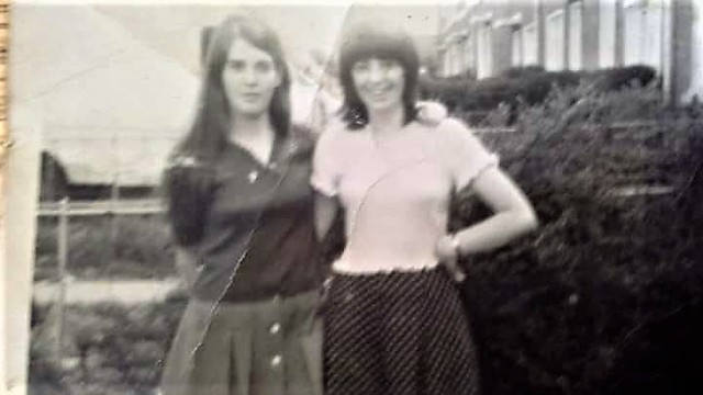 Sheila and Patricia Kane taken on 345 Kylemore Road 1970. Thanks to Trisha Byrne for the photo