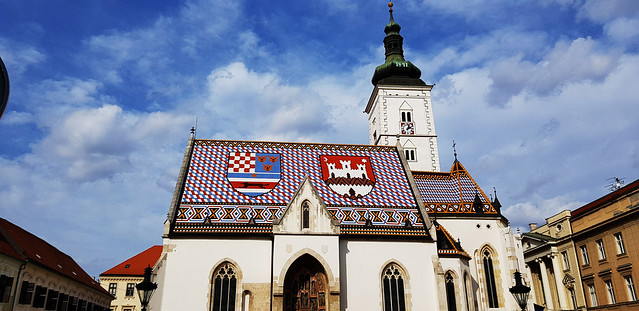 🇭🇷 St. Mark's Church in Zagreb / Църква Св. Марк в Загреб