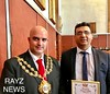 Mayor Of Oldham Shadab Qamar Invited by Rayz News TV