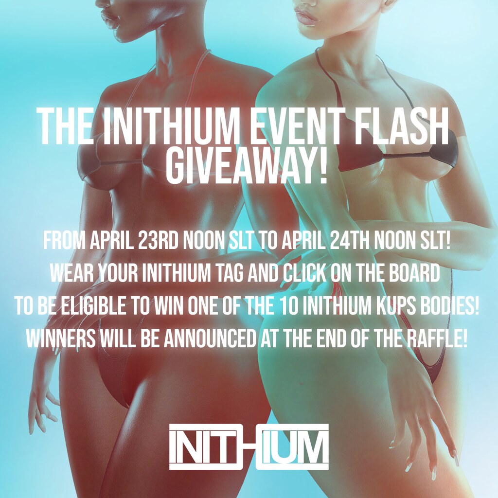 The Inithium Event – Flash Giveaway!
